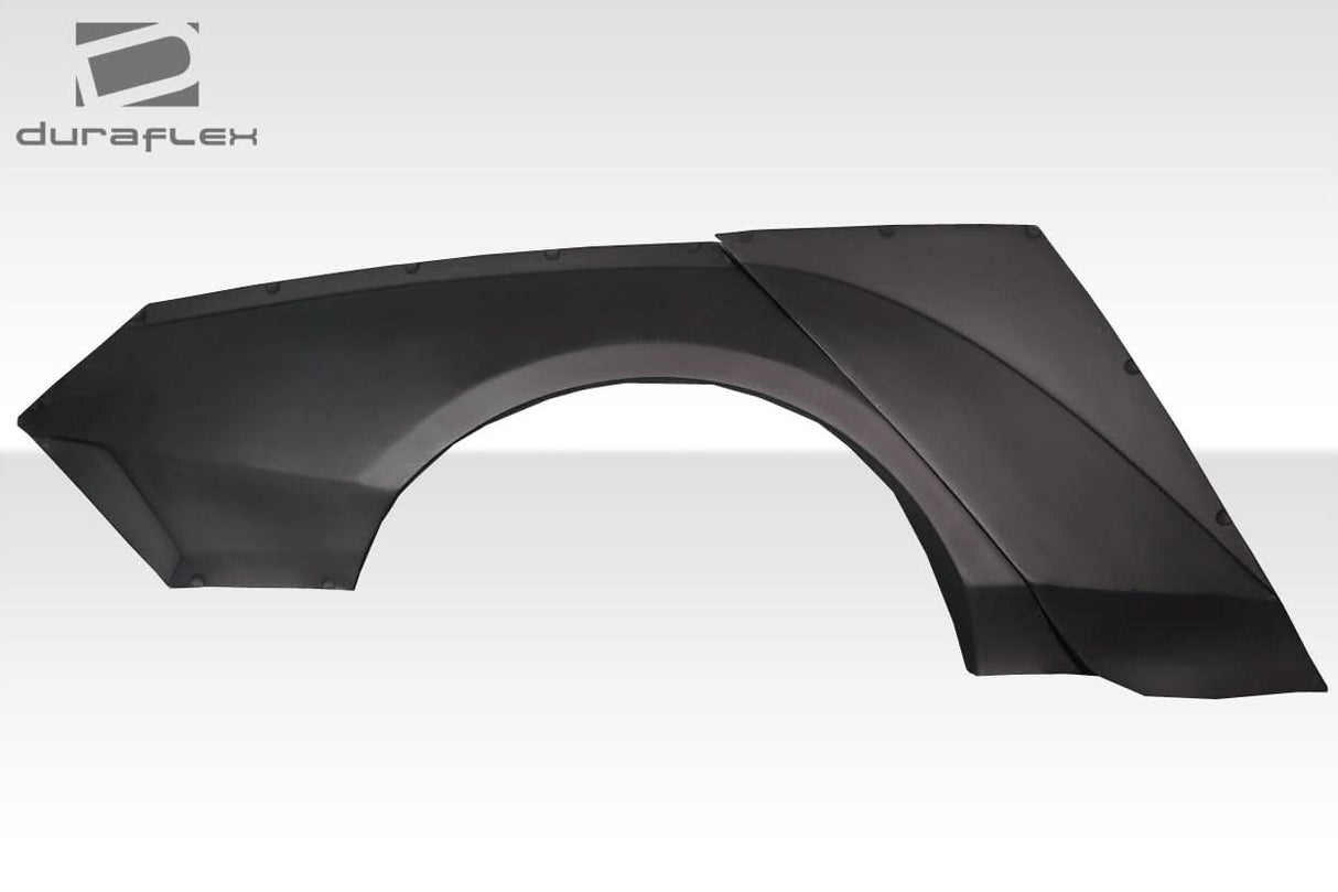 2013-2017 Honda Accord RX Style Rear Fender Flares - 4 Piece - FRP