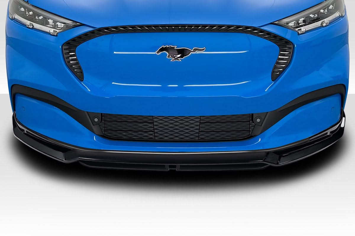 2021-2025 Ford Mustang Mach-E Bolt Style Front Lip Spoiler - FRP