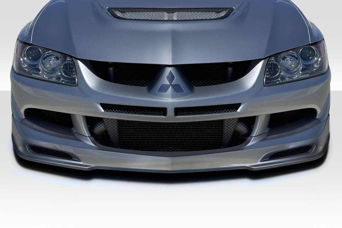 2003-2005 Mitsubishi Lancer Evolution 8 9 Racer X Style Front Lip Spoiler - FRP