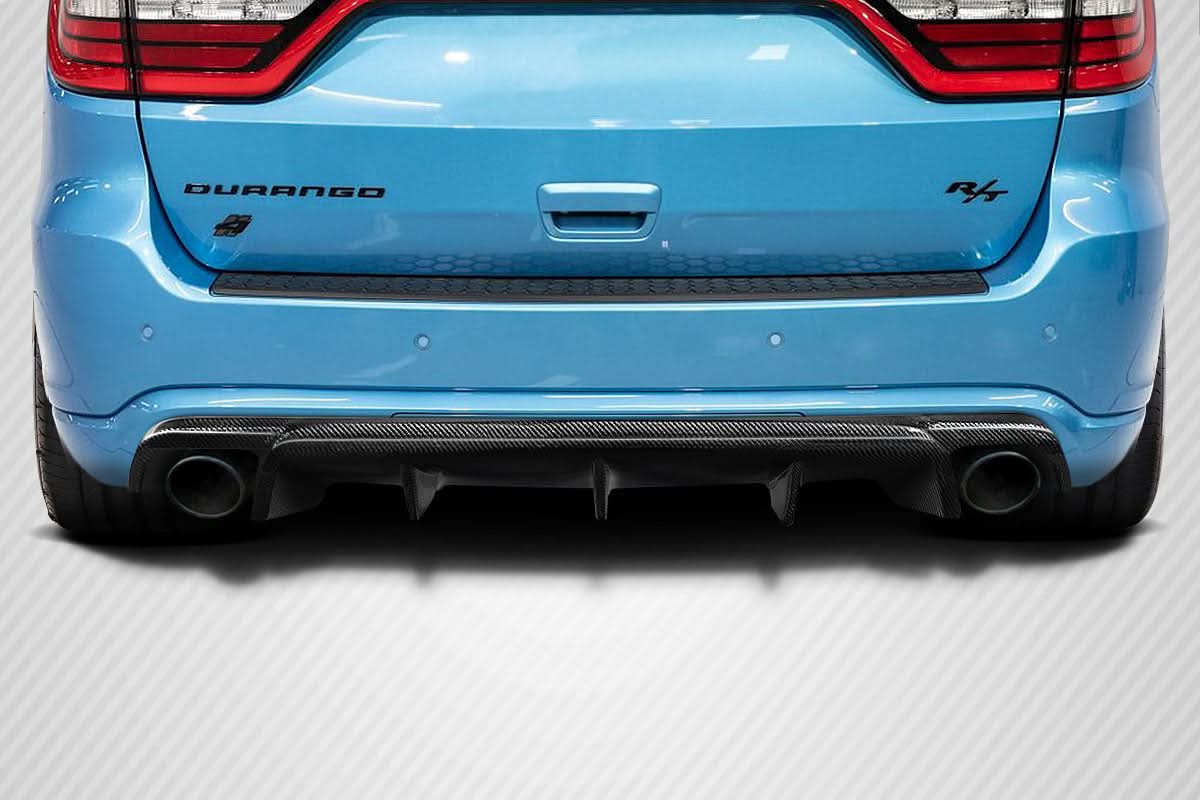2011-2023 Dodge Durango Vortex Style Rear Diffuser - Carbon Fiber
