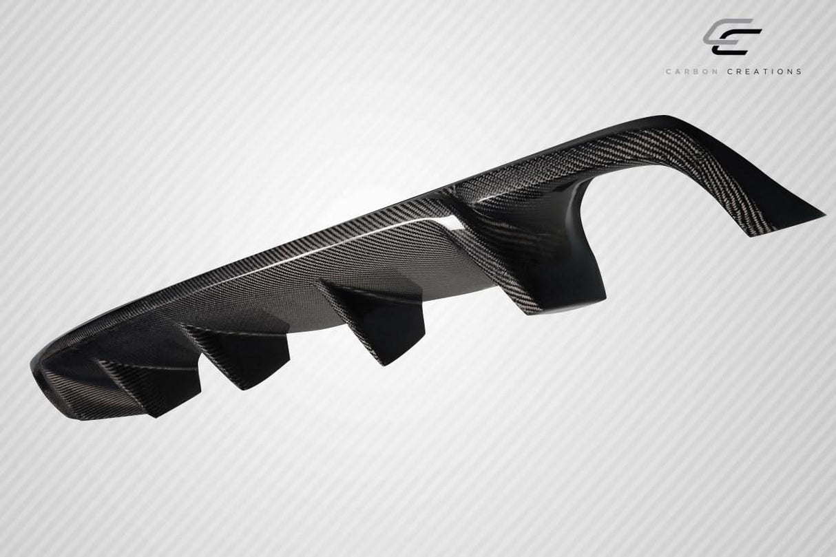 2011-2023 Dodge Durango Vortex Style Rear Diffuser - Carbon Fiber
