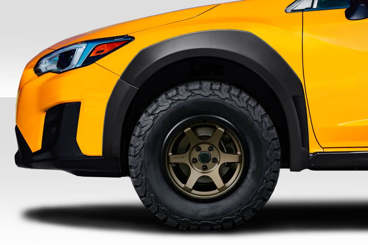 2018-2023 Subaru Crosstrek Speedtrail Style Front Fender Flares - 4 Piece