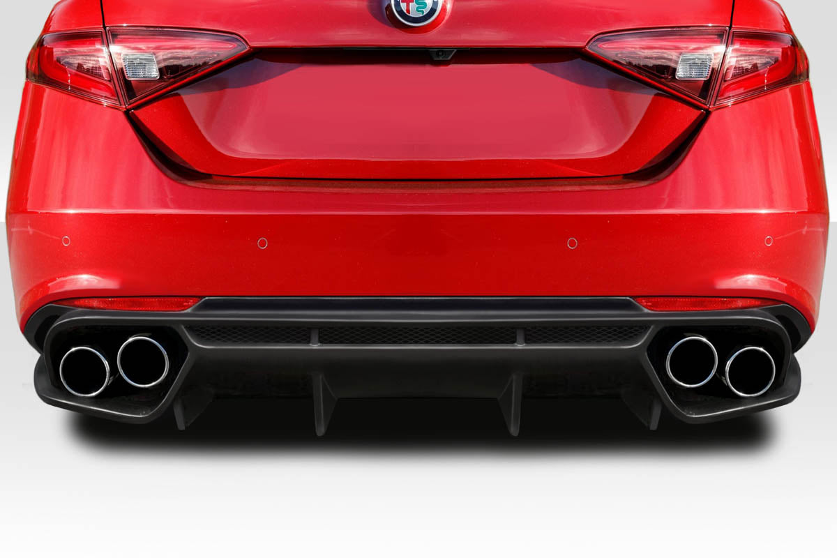 2017-2025 Alfa Romeo Giulia Garda Style Rear Diffuser - FRP