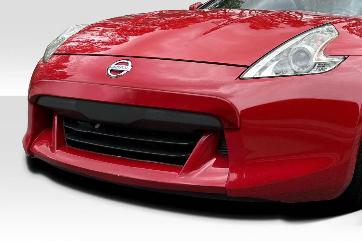 2009-2012 Nissan 370Z Nismo Look Front Bumper Lip Spoiler - FRP