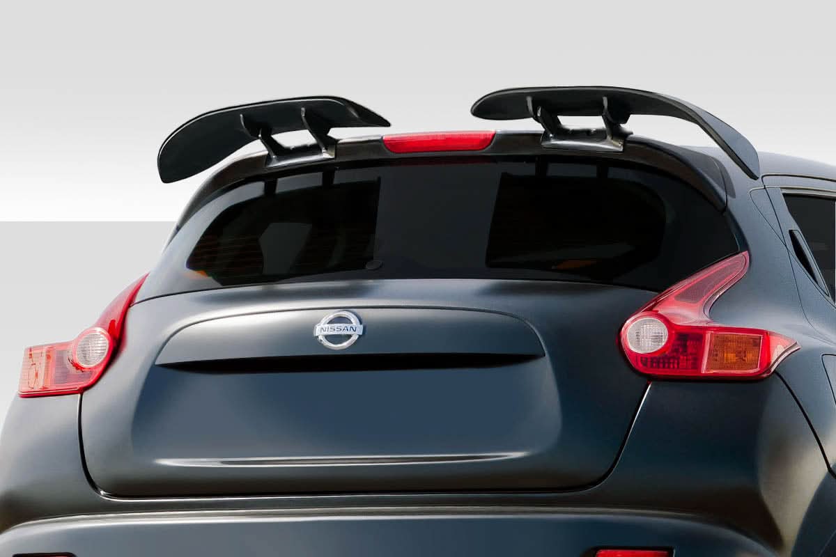 2011-2017 Nissan Juke Sayber Style Rear Wing Spoiler - 2 Piece - FRP