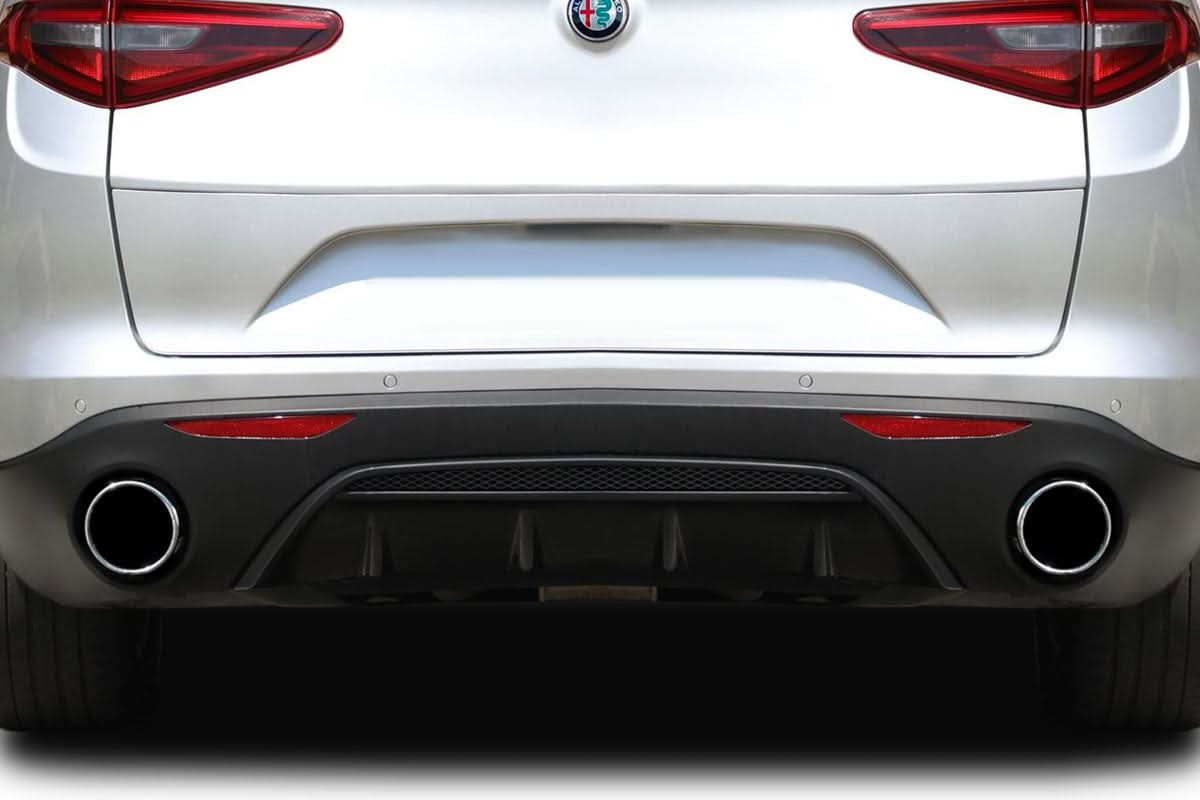 2017-2023 Alfa Romeo Stelvio Silkstreak Style Rear Diffuser - FRP