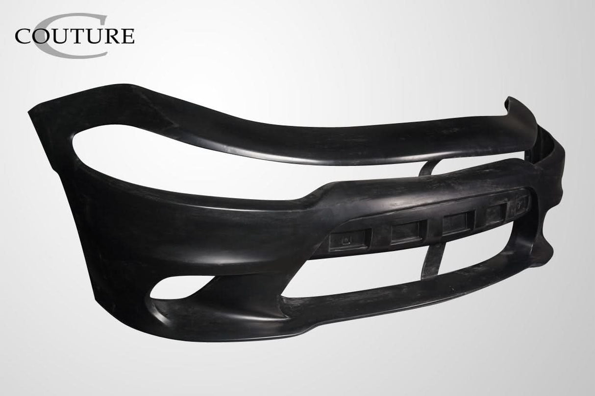 2015-2021 Dodge Charger Hellcat Look Front Bumper Cover - Polyurethane