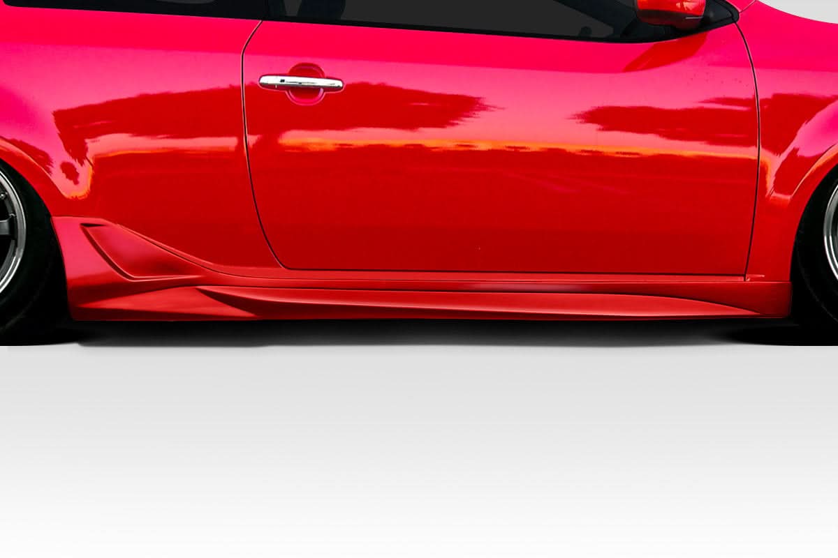 2010-2013 Kia Forte Nexus Style Side Skirts 2 Piece - FRP