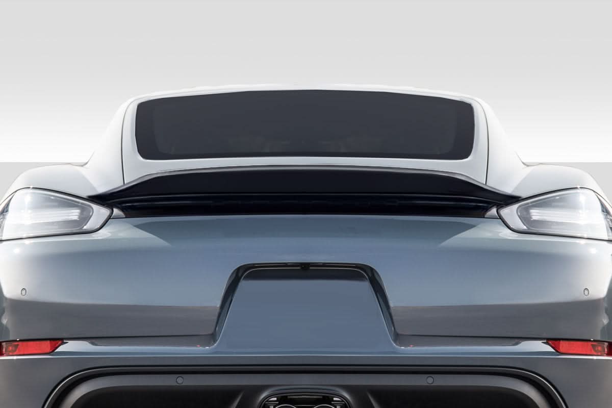 2014-2020 Porsche Cayman 718 Duckbill Style Rear Wing Spoiler - FRP