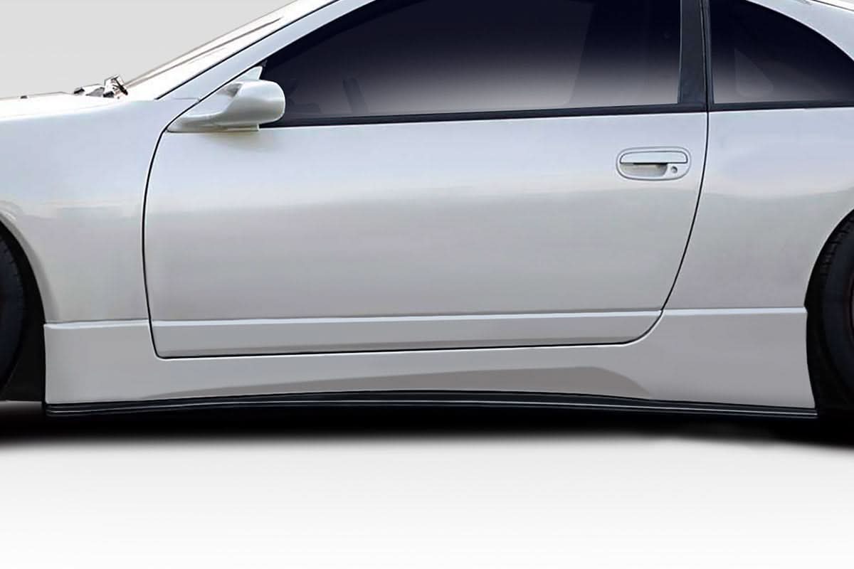 1990-1996 Nissan 300ZX Turbo T Style Side Skirt Splitters - FRP