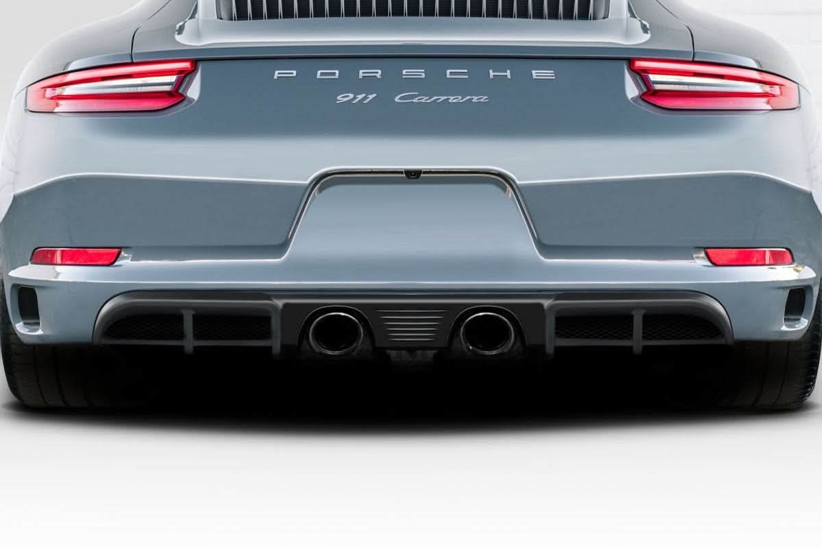 2017-2019 Porsche 911 Carrera Nimbi Style Rear Diffuser - FRP