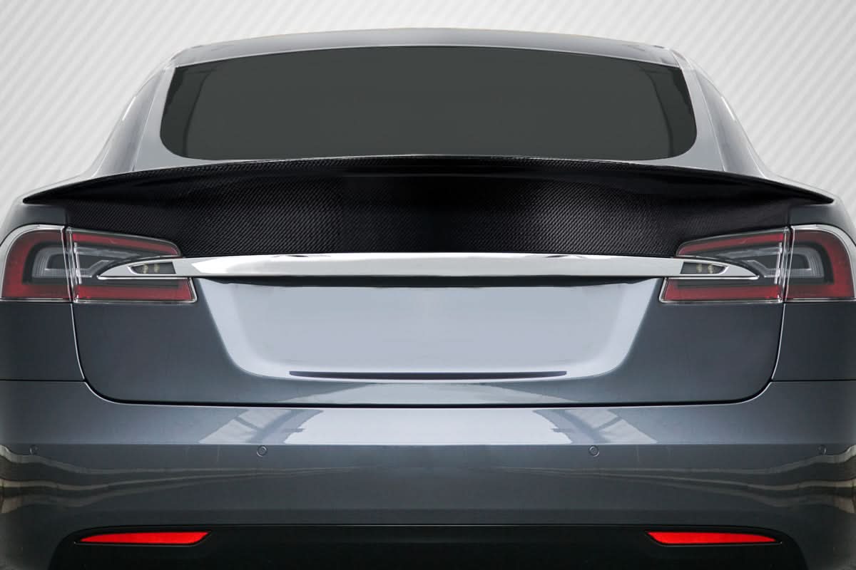 2012-2022 Tesla Model S Elixir Style Rear Wing Spoiler - Carbon Fiber