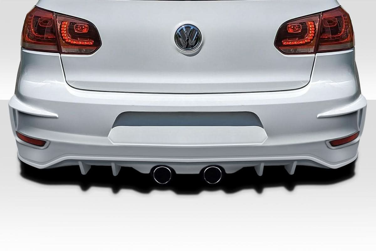 2010-2014 Volkswagen Golf GTI R400 Look Rear Bumper Cover - FRP