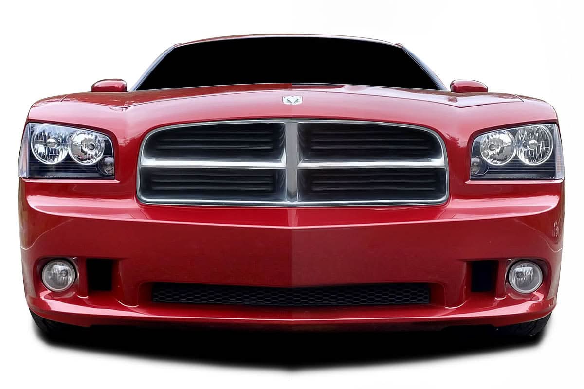 2006-2010 Dodge Charger SRT Look Front Bumper Cover - Polyurethane