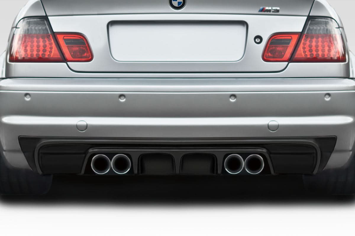 2000-2006 BMW 3 Series M3 GT Tune Style Rear Diffuser - FRP