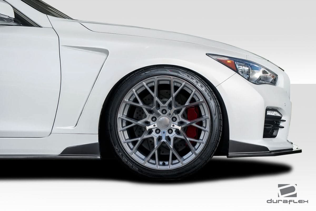 2014-2023 Infiniti Q50 Gamma Style Front Fenders - 2 Piece - FRP