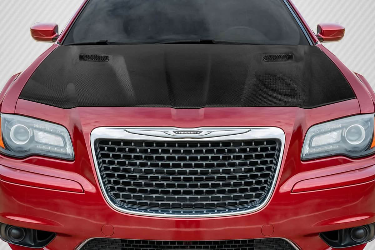 2011-2022 Chrysler 300 Cesta Style Hood - Carbon Fiber