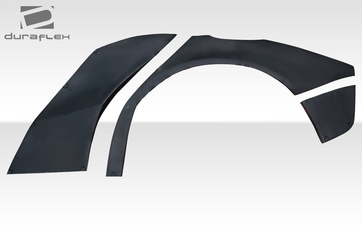 2014-2015 Mercedes CLA Class C117 CLA45 Duraflex Facta Rear Fender Flares - 6 Piece