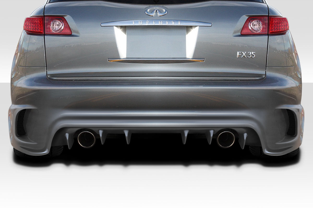 2003-2008 Infiniti FX35 FX45 Samba Style Rear Bumper - 1 Piece - FRP