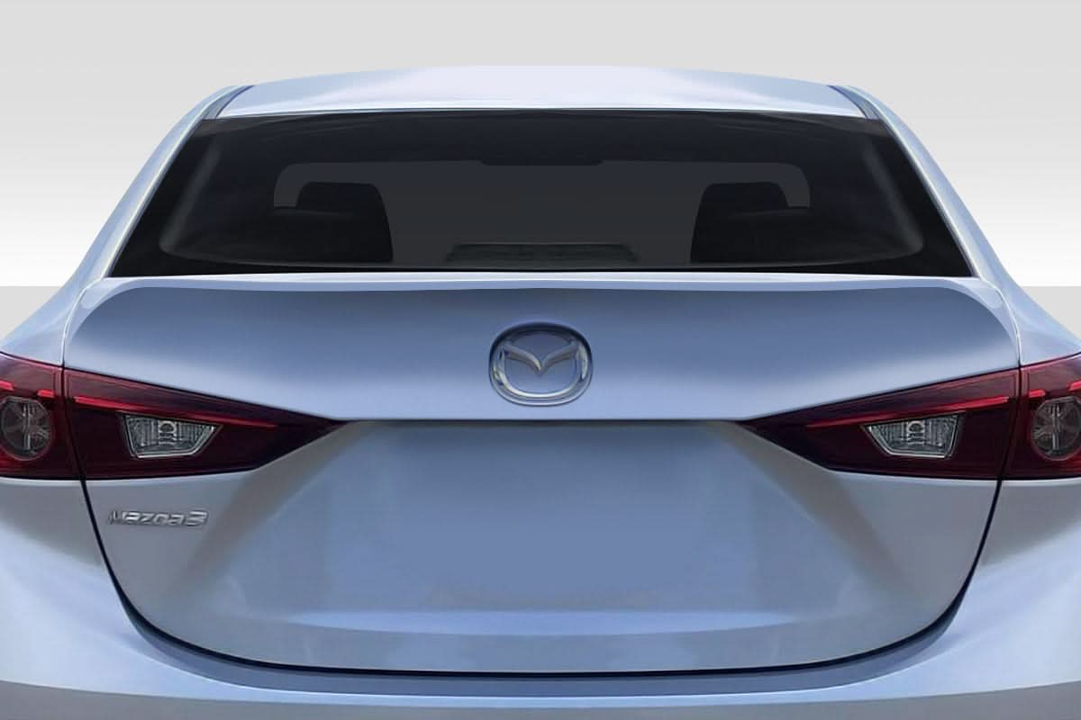 2014-2018 Mazda 3 Sedan Axial Style Rear Wing Spoiler - 1 Piece