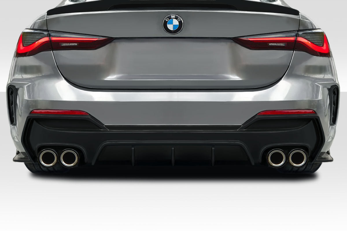 2021-2025 BMW 4 Series G22 Avast Style Rear Diffuser - 3 Piece - FRP