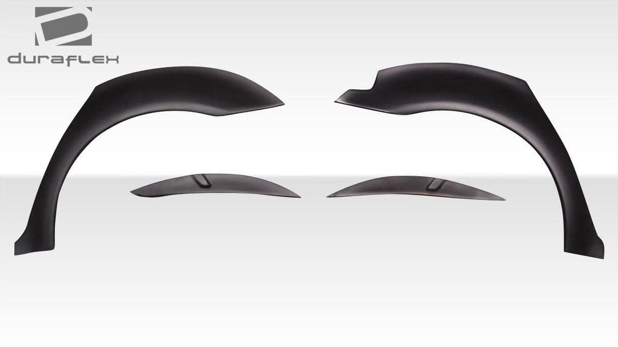 2001-2006 BMW 3 Series M Look Rear Fender Flares - 4 Piece - FRP