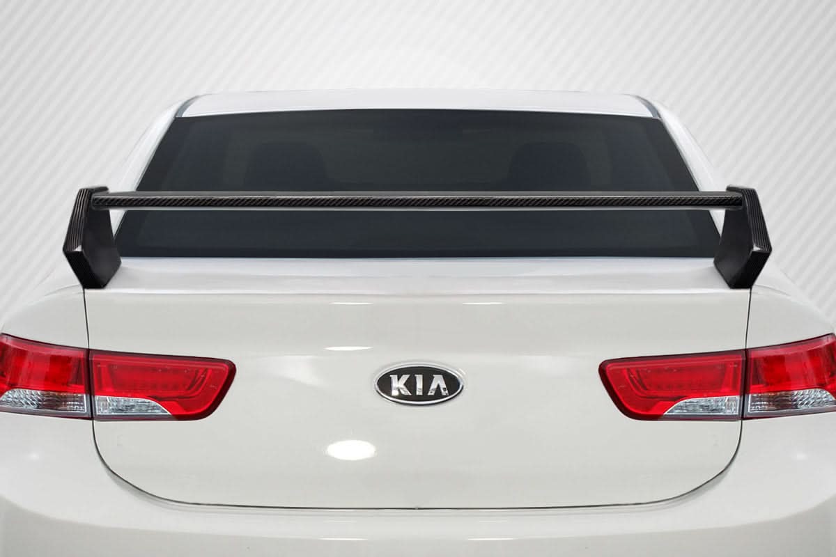 2010-2013 Kia Forte Soya Style Rear Wing Spoiler - Carbon Fiber