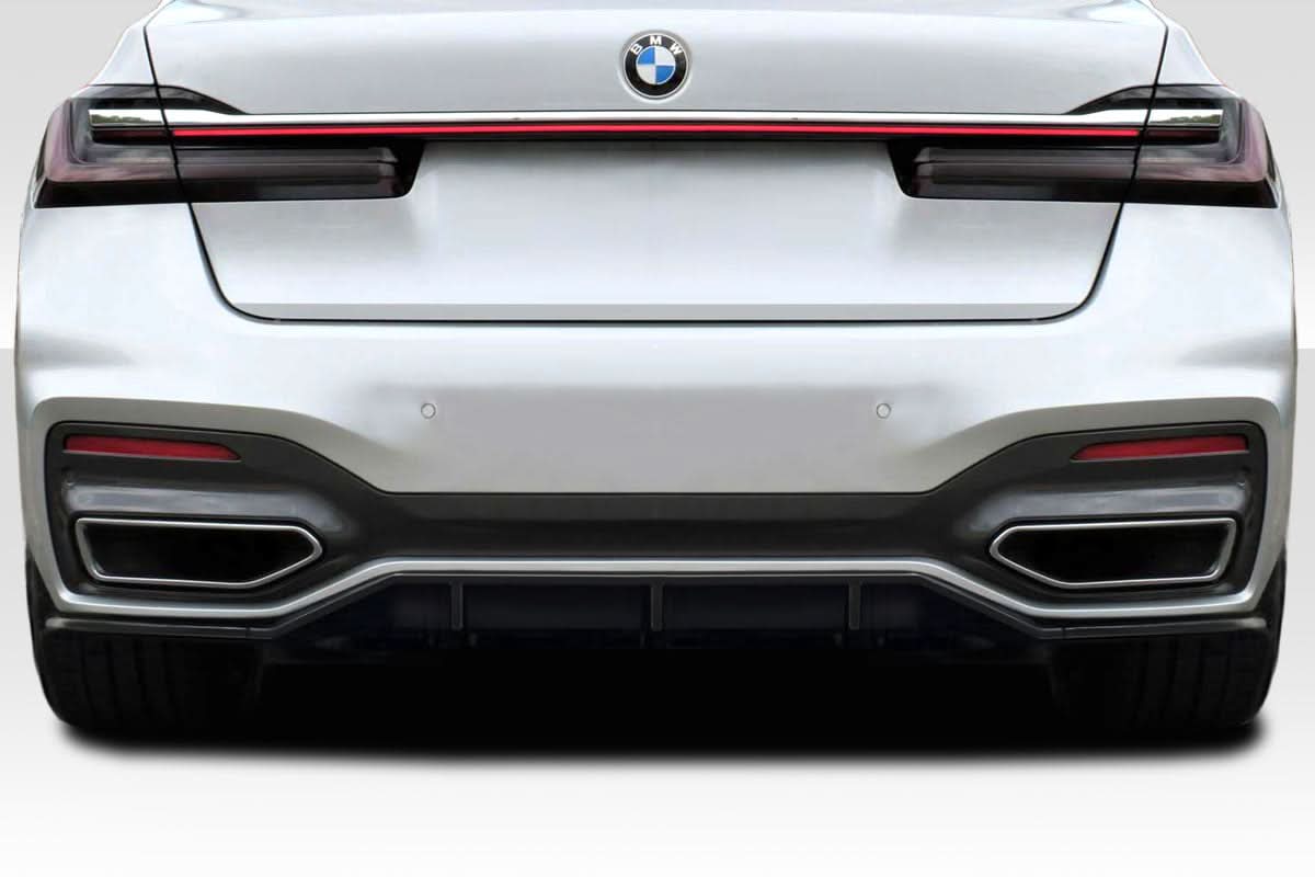 2020-2022 BMW 7 Series G11 Gala Style Rear Diffuser - 3 Piece - FRP