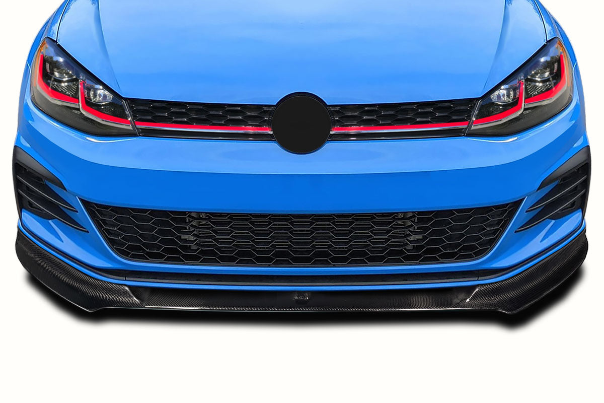 2015-2021 Volkswagen Golf / GTI Carbon Creations Circuit Front Lip Spoiler Air Dam - 1 Piece