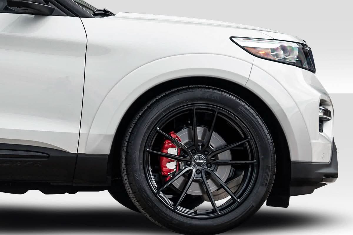 2020-2025 Ford Explorer Warder Style Front Fender Flares - FRP