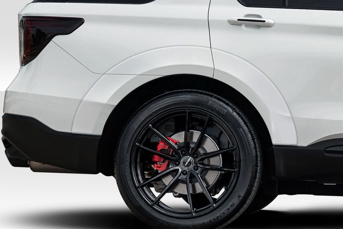 2020-2025 Ford Explorer Warder Style Rear Fender Flares - FRP