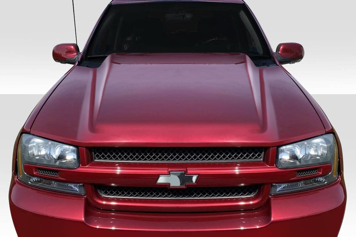 2002-2008 Chevrolet Trailblazer Cowl Hood - 1 Piece - FRP