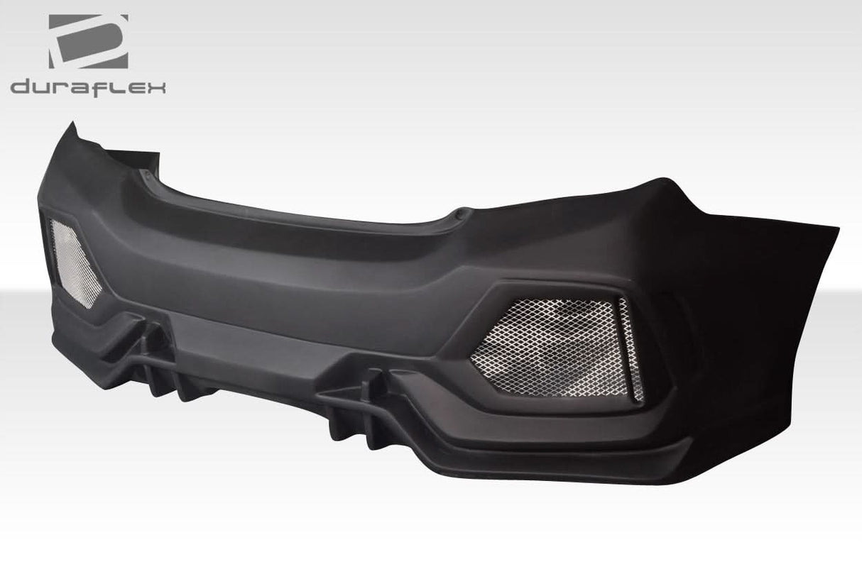 2012-2015 Honda Civic FK8 Style Rear Bumper - 1 Piece - FRP