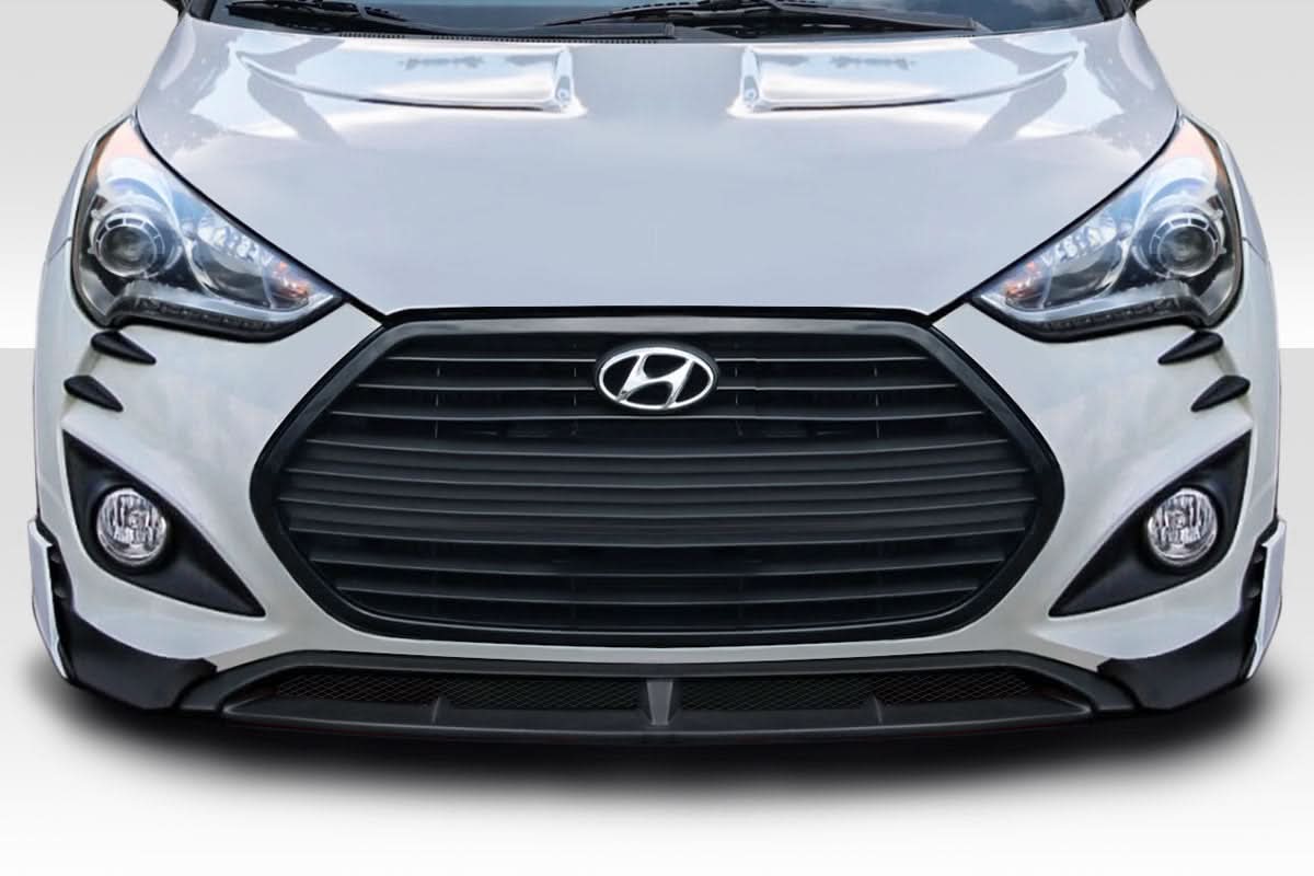 2012-2017 Hyundai Veloster Turbo Minda Style Front Lip Spoiler - FRP
