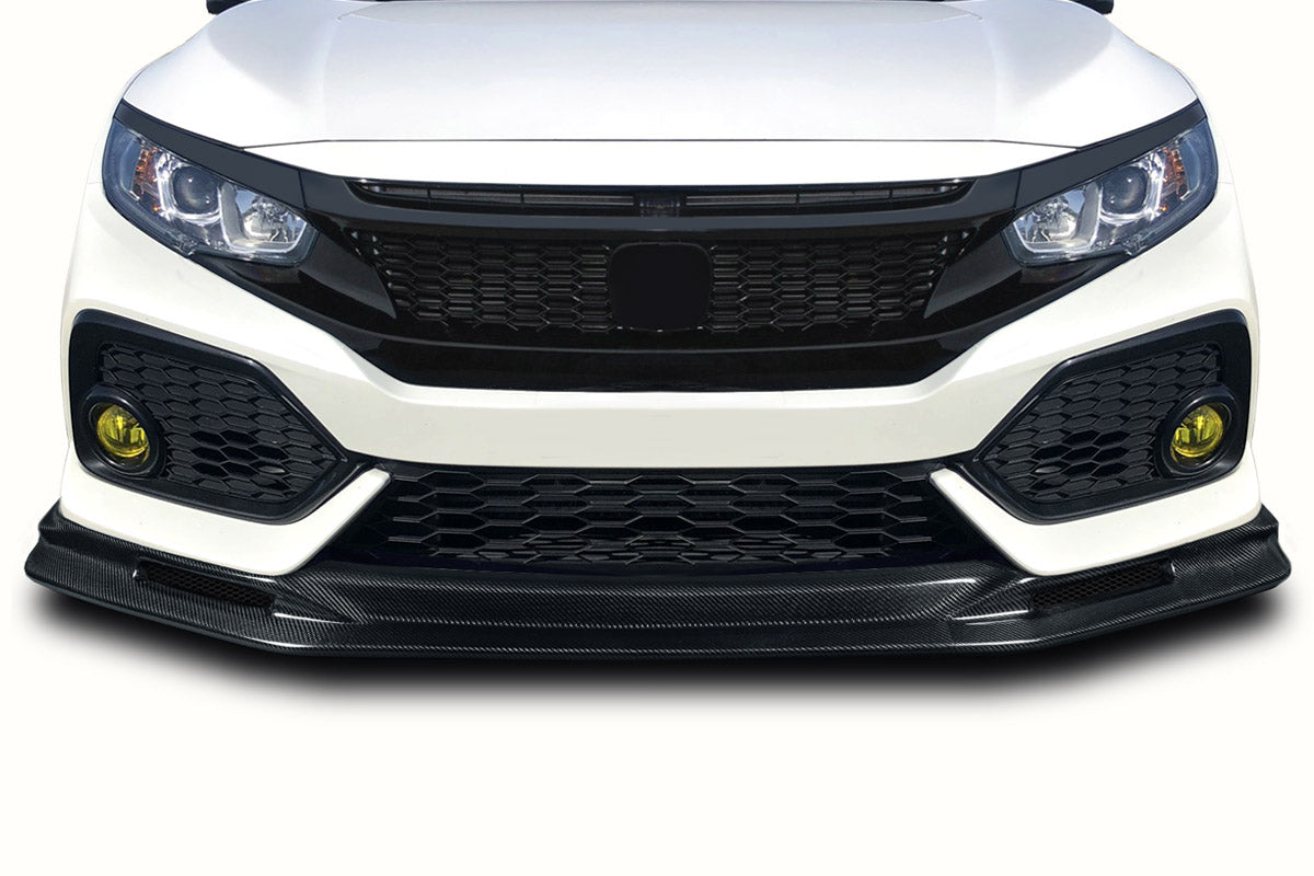 2017-2021 Honda Civic Si/HB Parvin Style Front Lip Spoiler