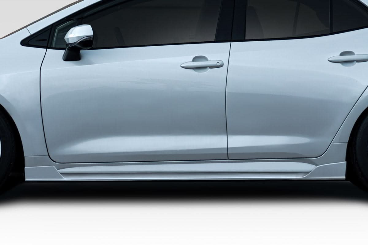 2019-2022 Toyota Corolla Hatchback Kora Style Side Skirts - FRP