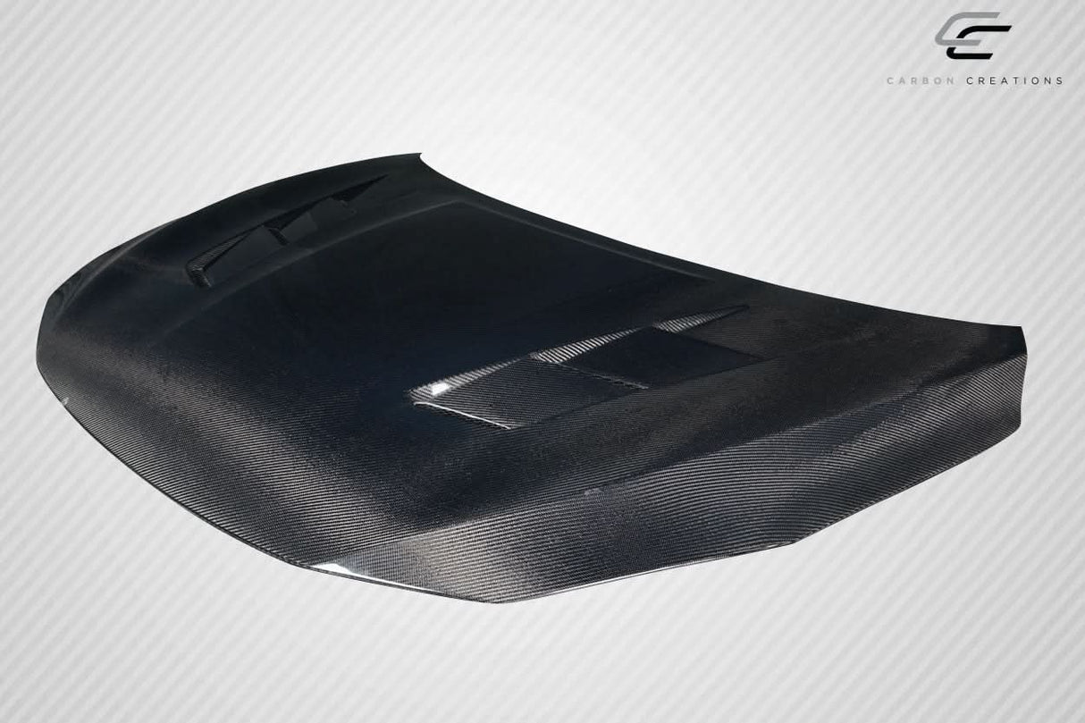 2017-2019 Nissan Sentra JS Style Hood - Carbon Fiber
