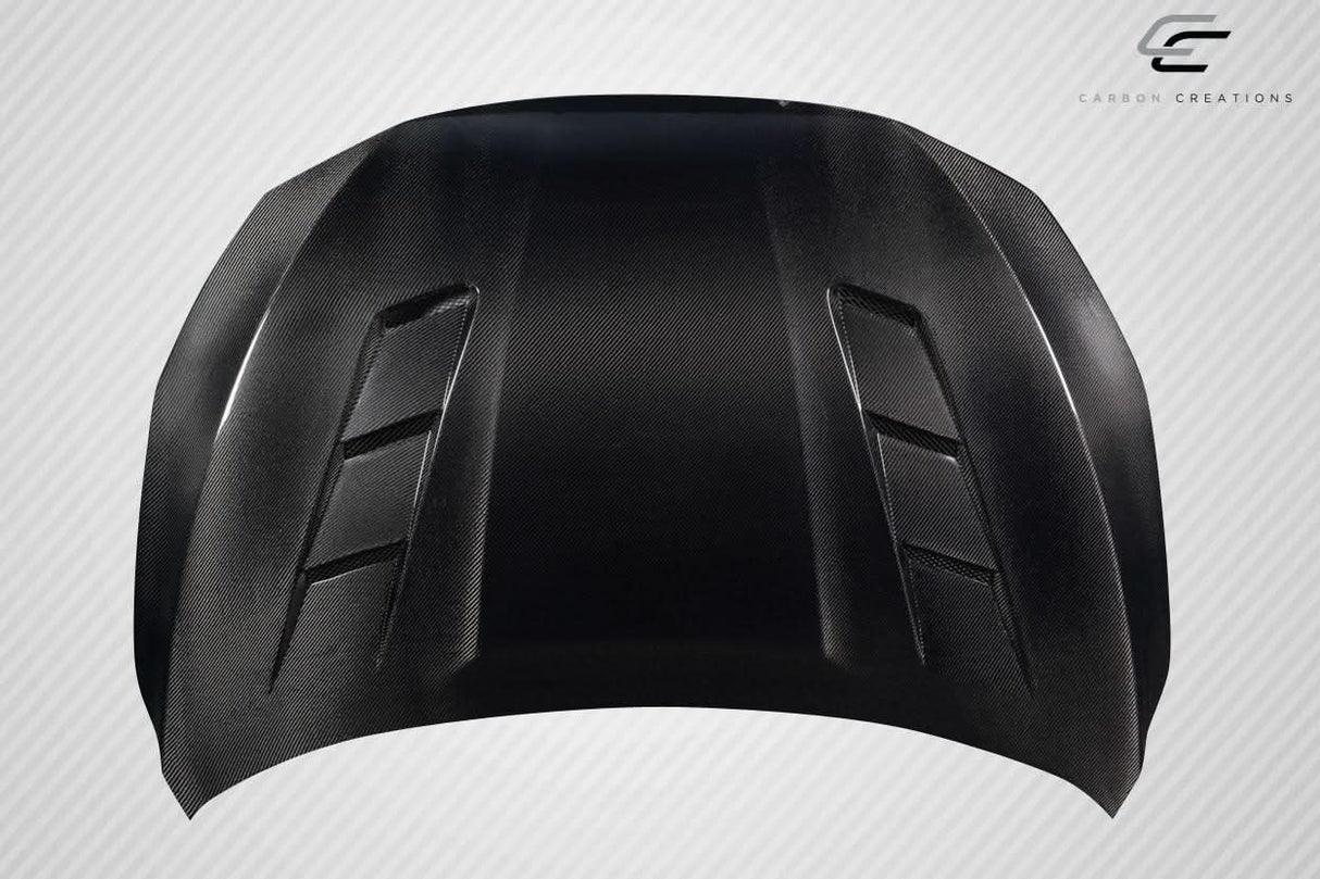 2017-2019 Nissan Sentra JS Style Hood - Carbon Fiber