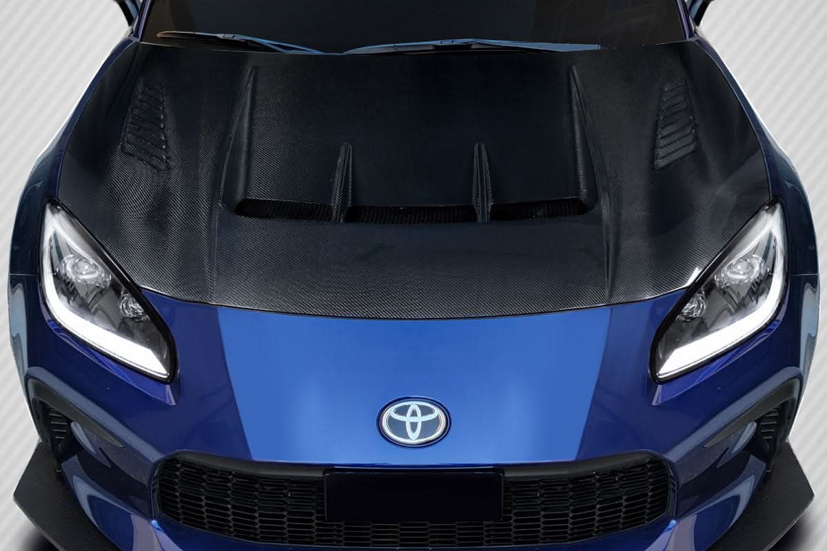 2022-2025 Toyota 86/Subaru BRZ GT Competition Style Hood - Carbon