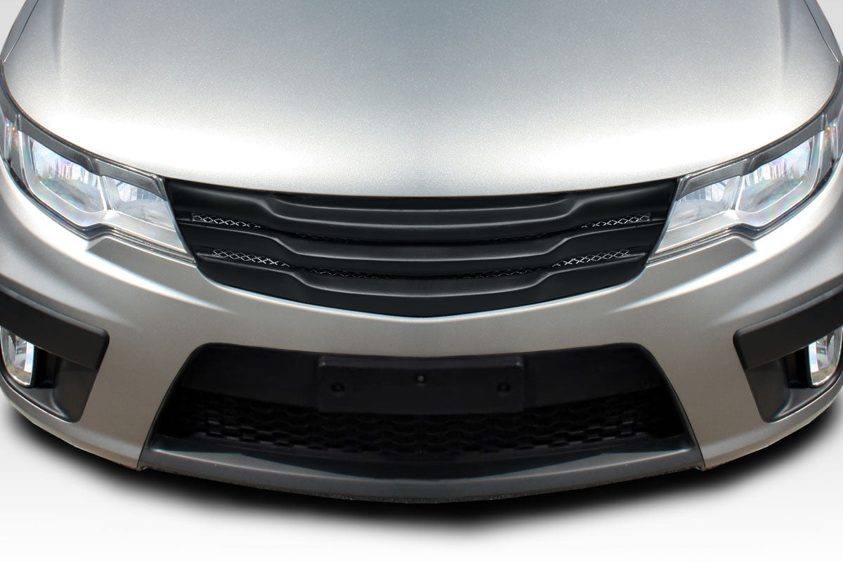 2010-2013 Kia Forte Kagu Style Front Grille - 1 Piece - FRP