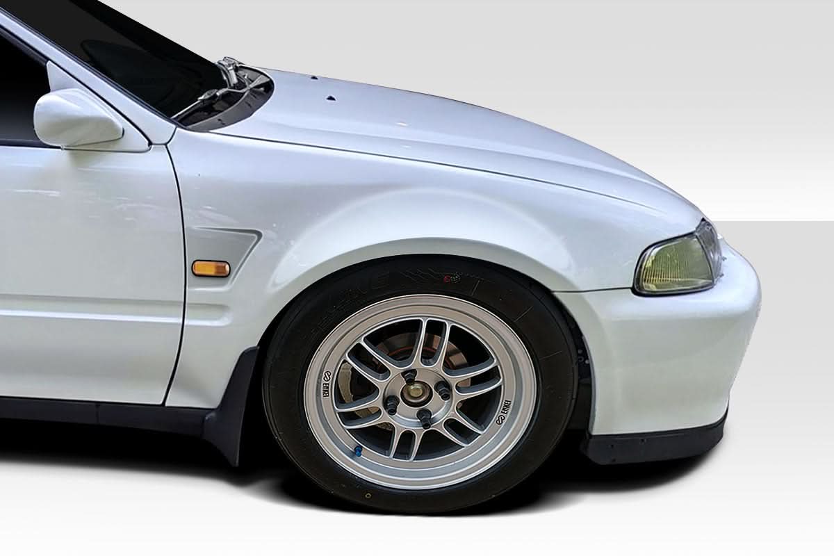 1992-1995 Honda Civic Suzuka Style Front Fenders - 2 Piece - FRP