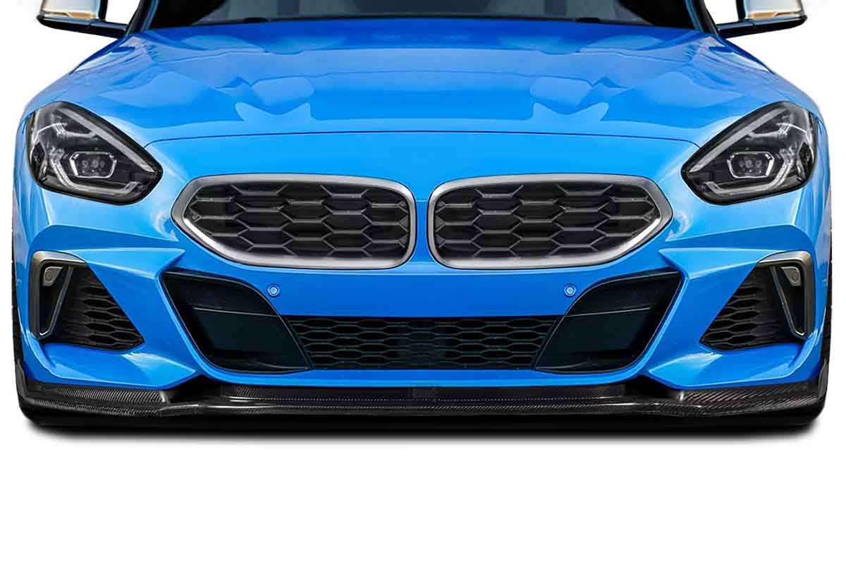 2019-2023 BMW Z4 Zamba Style Front Lip Spoiler - Carbon Fiber