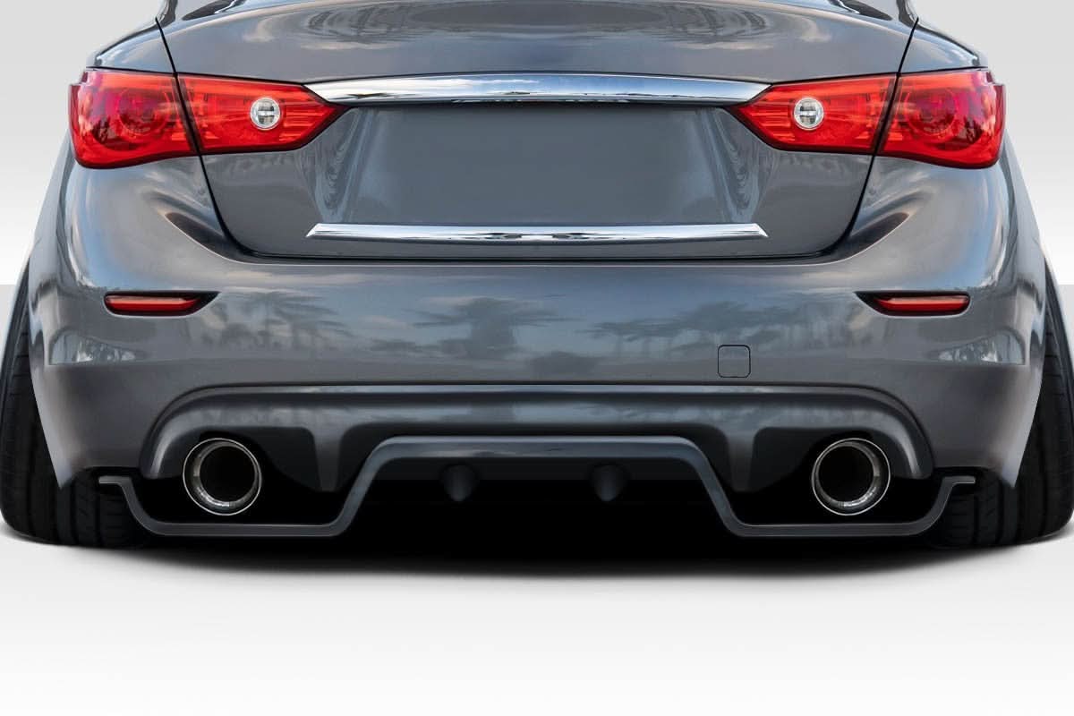 2014-2023 Infiniti Q50 Bulba Style Rear Diffuser - 2 Piece FRP