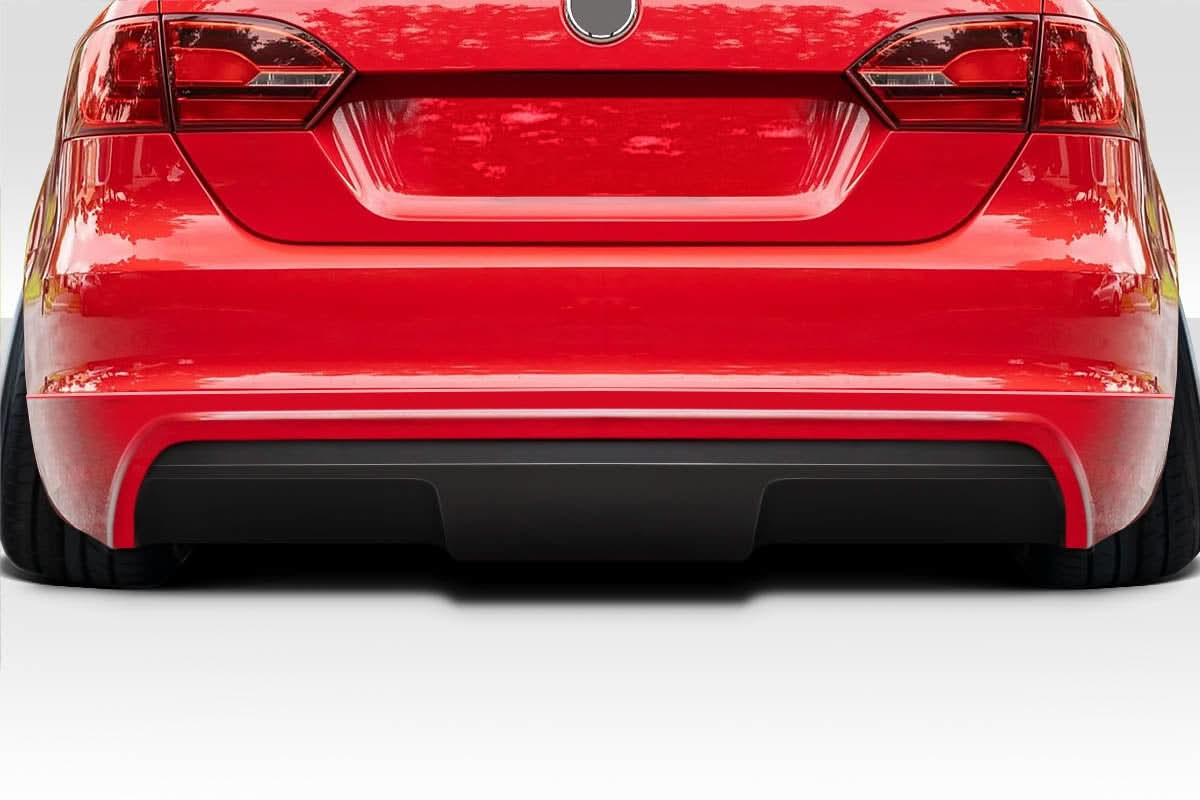 2011-2014 Volkswagen Jetta Pro V Style Rear Diffuser - FRP