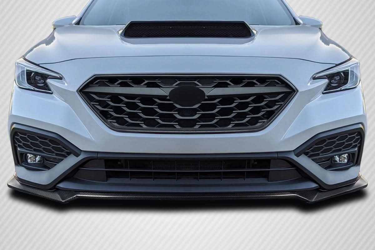 2022-2023 Subaru WRX STI Look Front Lip Spoiler Air Dam - Carbon Fiber