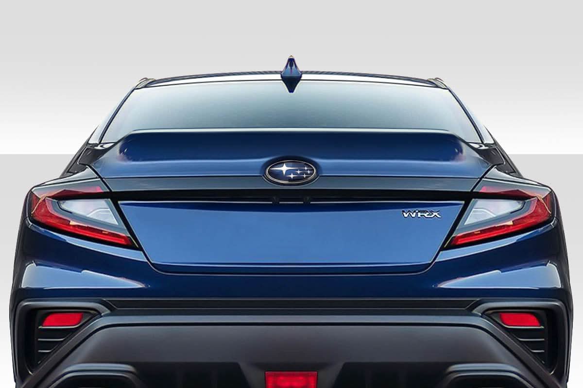 2022-2024 Subaru WRX Duckbill Style Rear Trunk Spoiler - Carbon Fiber