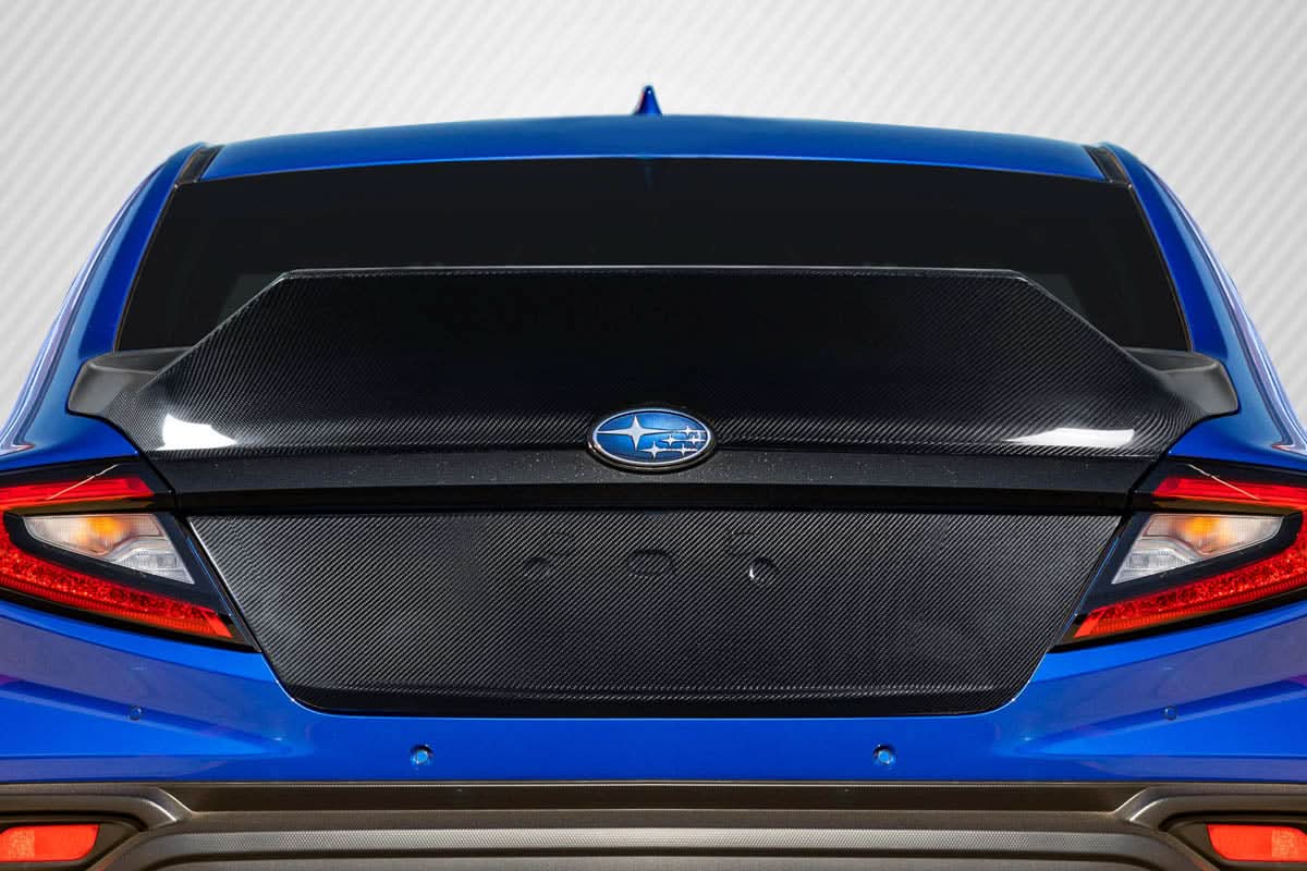 2022-2024 Subaru WRX Duckbill Style Rear Trunk - Carbon Fiber