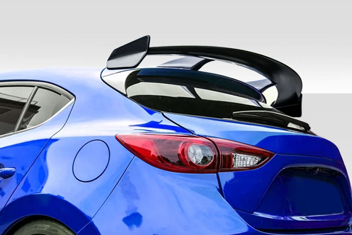 2014-2018 Mazda 3 Widow Style Rear Wing Spoiler - 1 Piece - FRP