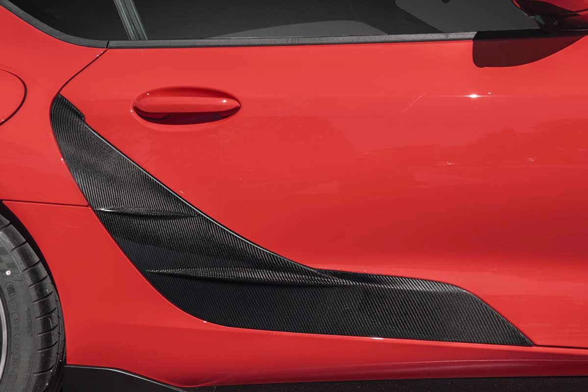 2020-2023 Toyota Supra TRD Look Door Panel Garnish - Carbon Fiber