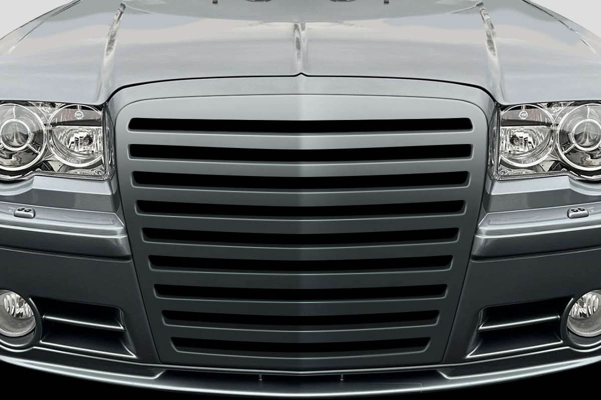 2005-2010 Chrysler 300 Emery Style Front Grille - 1 Piece - FRP